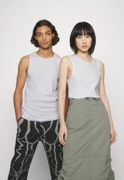 YOURTURN Slim Fit Ribbed Tank Unisex 2 Pack- Top - White/Black 13 YOURTURN Slim Fit Ribbed Tank Unisex 2 Pack- Top - White/Black -Yourturn ed6da4cbd31a45fc9e399b3d51a92359