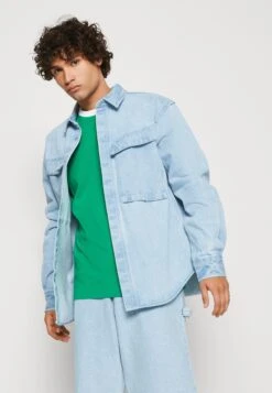 YOURTURN Unisex - Denim Jacket - Blue 11 YOURTURN Unisex - Denim Jacket - Blue -Yourturn fd2bf4f8c7d146b99288493a5b3cc8a4